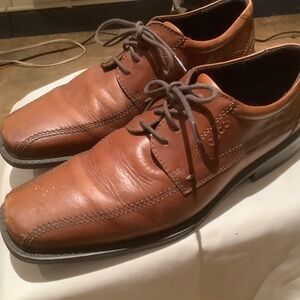 Ecco Mens Leather Dress Shoes